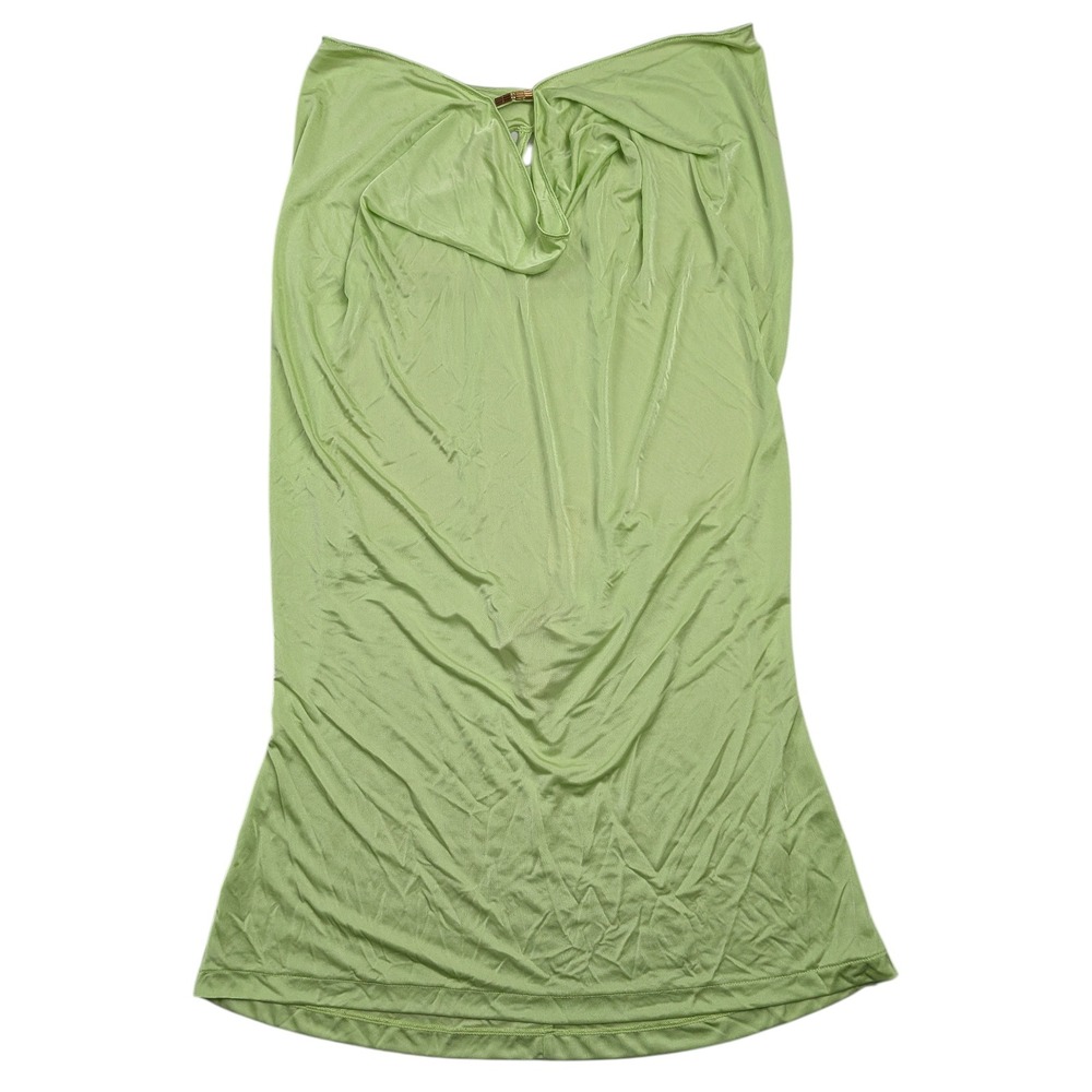Victoria's Secret Very Sexy Lime Green Slip Dress Mini Flowy Medium Y2K Tube Top